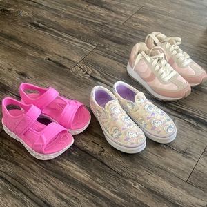 Kids shoe bundle size 13/13.5 vans sketchers cat and jack